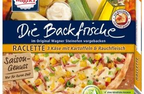Nestlé Wagner GmbH: Brandneu vom Pizza-Spezialisten Wagner: Die Backfrische "Saison-Genuss Raclette" (mit Bild)