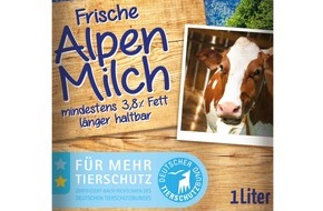 Lidl: Lidl Deutschland erweitert Milchangebot mit Tierschutzlabel / Ab Anfang September führt Lidl zertifizierte Alpenmilch ein - Nachhaltige Kaufalternative für Verbraucher