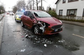 Polizeiinspektion Delmenhorst / Oldenburg - Land / Wesermarsch: POL-DEL: Landkreis Wesermarsch: Eine Person bei Verkehrsunfall in Nordenham leicht verletzt