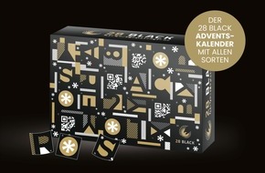 Splendid Drinks AG: Energie fürs Fest / 28 BLACK liefert mit eigenem Adventskalender Energie für die Vorweihnachtszeit