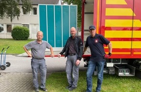 Freiwillige Feuerwehr Selfkant: FW Selfkant: Sachspenden nach Dernau gebracht
