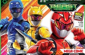 Egmont Ehapa Media GmbH: Die Power Rangers Beast Morphers erhalten ihr offizielles Magazin