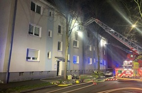 Feuerwehr Gladbeck: FW-GLA: Ereignisreiche Nacht für die Feuerwehr Gladbeck