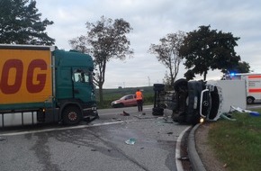 Polizeidirektion Worms: POL-PDWO: Verkehrsunfall mit Personenschaden und Verkehrsbeeinträchtigung