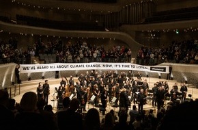 NDR Norddeutscher Rundfunk: Klimawandel hörbar gemacht: Musikerinnen und Musiker des NDR Elbphilharmonie Orchesters präsentieren "For Seasons" live