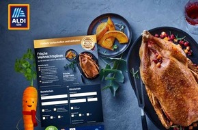 Unternehmensgruppe ALDI SÜD: Frische Weihnachtsgans und Wunschgewinne bei ALDI SÜD