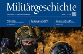 Zentrum f&uuml;r Milit&auml;rgeschichte und Sozialwissenschaften der Bundeswehr: Neue Ausgabe: Milit&auml;rgeschichte. Zeitschrift f&uuml;r historische Bildung 3/2026
