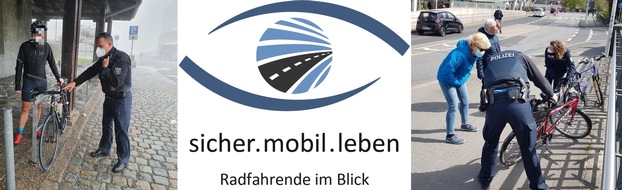 PD Hochtaunus - Polizeipräsidium Westhessen: POL-HG: Aktionstag "Radfahrende im Blick" +++ Scheibe an Transporter eingeschlagen +++ Fußgänger von Radfahrer angefahren