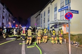 Feuerwehr Essen: FW-E: Kellerbrand in einem Mehrfamilienhaus-keine Verletzten