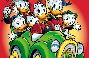 Egmont Ehapa Media GmbH: Donald Ducks Kultwagen „Der 313“ geht als „E-313“ in Serie!