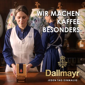 Neue Dachmarkenkampagne für Dallmayr Kaffee