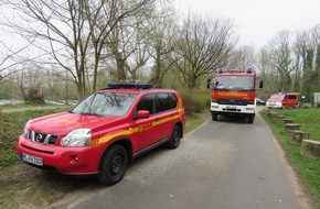 Feuerwehr Heiligenhaus: FW-Heiligenhaus: Vermisste Person am Stauteich(Meldung 9/2019)