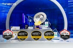 ECOVACS GLOBAL PTE. LTD.: Dreimal "Best of Showstopper" und Gold in der Kategorie Indoor Cleaning Technology: Tineco beendet die IFA 2026 mit zw&ouml;lf Auszeichnungen