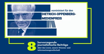 Stiftung Lesen: Pressemeldung: Journalistische Beiträge über das Lesen ausgezeichnet