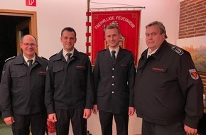 Freiwillige Feuerwehr Kalkar: Feuerwehr Kalkar: Jahresabschluss der Brandmeister