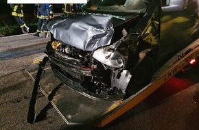 Polizeidirektion Pirmasens: POL-PDPS: Verkehrsunfall mit 3 leicht verletzten Personen