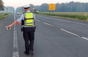 Polizei Coesfeld: POL-COE: Coesfeld, L581/ Wildunfälle senken: Geschwindigkeitskontrollen und Bürgergespräche