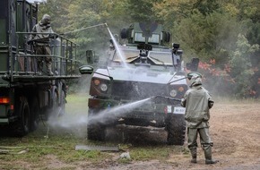Unterstützungsbereich der Bundeswehr - Presse- und Informationszentrum: Das ABC-Abwehrkommando der Bundeswehr: / Mobile Analysefähigkeit und fachliche Expertise