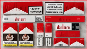 Bundesverband der Tabakwirtschaft und neuartiger Erzeugnisse (BVTE): "Schmuggelzigarette der Woche": Bei dieser Marlboro stimmen weder Worte noch Werte