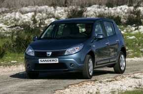Renault Suisse SA: Der Dacia Sandero: Kompakter Fünftürer mit viel Platz