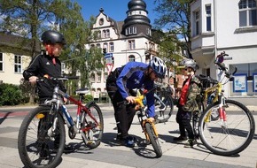 Polizeipräsidium Mittelhessen - Pressestelle Marburg-Biedenkopf: POL-MR: Aktionstag der Polizei für Radfahrer