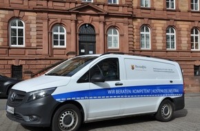 Polizeidirektion Pirmasens: POL-PDPS: Einbruchschutz - Präventionsexperten der Polizei mit Sicherheitsmobil auf dem Exe