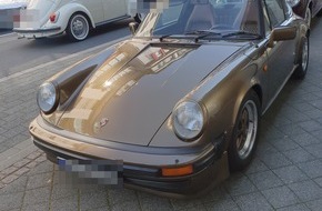 Polizei Mettmann: POL-ME: Weiterer Autodiebstahl: Porsche Oldtimer entwendet - Erkrath - 2403019