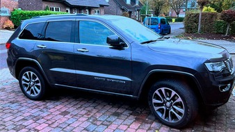 Kreispolizeibehörde Viersen: POL-VIE: Diebstahl eines Jeeps - KK2 sucht Hinweise