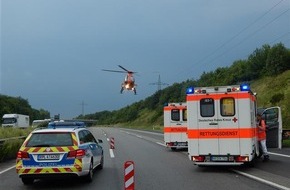 Verkehrsdirektion Koblenz: POL-VDKO: Bundesautobahn 3
KRUNKEL "schwerer Verkehrsunfall" Einsatz Rettungshubschrauber