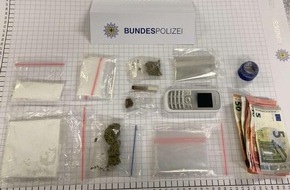 Bundespolizeidirektion Sankt Augustin: BPOL NRW: Bundespolizei nimmt mutmaßlichen Drogendealer fest