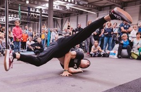 Messe Erfurt: Von Akrobatik Yoga bis Zumba: 7.000 Besucher erlebten die neuesten Sporttrends auf der sport.aktiv 2019