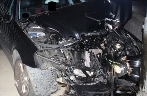 Polizei Minden-Lübbecke: POL-MI: Verdacht einer Trunkenheitsfahrt: Mann verursacht mehrere Unfälle und leistet Widerstand