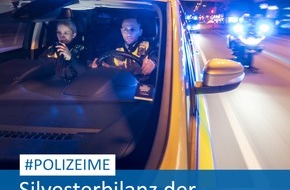 Polizei Mettmann: POL-ME: Silvesterbilanz der Kreispolizeibehörde Mettmann - Kreis Mettmann - 2401001