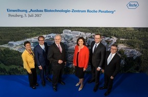 Roche Diagnostics GmbH: Roche weiht Neubauten des Biotechnologie-Zentrums in Penzberg ein