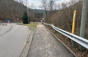 Polizeidirektion Neustadt/Weinstraße: POL-PDNW: Nach Unfall geflüchtet