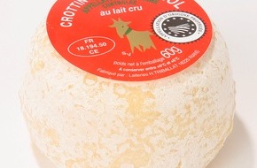 Magazine zum Globus AG: Globus: Communiqué de presse --- Fromage à pâte molle Crottin de Chavignol Rouge suspecté de contenir une bactérie pathogène. (IMAGE)