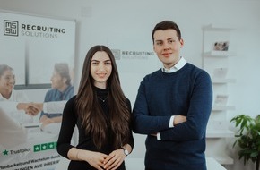 MS Marketing Solutions: MS Recruiting: Chiara Bergamasco und Matthias Schäfer verhelfen der Pflege zum Wunschpersonal