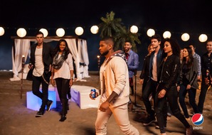PepsiCo Deutschland GmbH: Pepsi Challenge - Usher, Serena Williams und James Rodríguez nehmen im neuen Pepsi-Spot die Challenge an