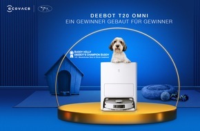 ECOVACS Europe GmbH: ECOVACS feiert den World Animal Day (4.10.) mit einem besonderen Fokus auf Haustierpflege und Sicherheit