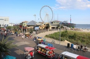 Visit Atlantic City: Der Steel Pier in Atlantic City, New Jersey / Ein Wahrzeichen im Wandel der Zeit
