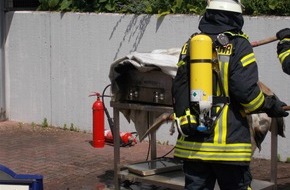 Polizei Minden-Lübbecke: POL-MI: Brand im Kiosk des Badezentrums Porta