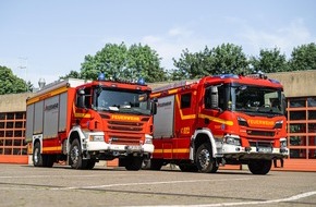 Freiwillige Feuerwehr Bad Salzuflen: FF Bad Salzuflen: Zwei Menschen bei Brand in Schötmar zum Teil schwer verletzt / Freiwillige Feuerwehr Bad Salzuflen ist mit rund 20 Kräften im Einsatz