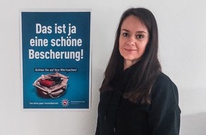 Polizeiinspektion Heidekreis: POL-HK: Heidekreis: Plakataktion der Polizeiinspektion Heidekreis / Taschendiebe nehmen auch an Weihnachten keine Rücksicht