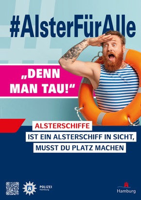 POL-HH: 220520-2. #AlsterFürAlle- Kampagne für rücksichtsvolles Verhalten startet