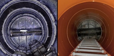 Komplexe Schachtsanierung im Gewerbegebiet Rossendorf bei Dresden