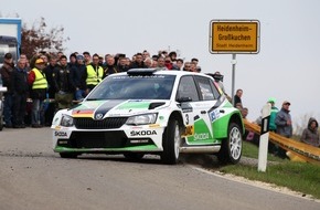 Skoda Auto Deutschland GmbH: Vierter DRM-Sieg 2015: Kreim/Christian im SKODA Fabia R5 eine Klasse für sich (FOTO)