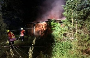 Polizeiinspektion Celle: POL-CE: Garßen - Brand eines leerstehenden Bahnbetriebshauses