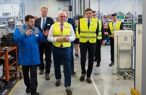 MAHLE International GmbH: Bundespräsident Steinmeier und Sloweniens Staatspräsident Pahor zu Gast bei MAHLE
