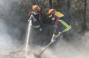 Feuerwehr und Rettungsdienst Bonn: FW-BN: Waldbrandeinheit aus NRW im Einsatz in Griechenland