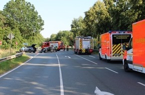 Polizei Minden-L&uuml;bbecke: POL-MI: Drei Leichtverletzte nach Zusammensto&szlig; im Einm&uuml;ndungsbereich zur A2
